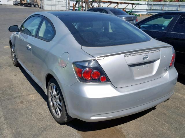 JTKDE167790280566 - 2009 TOYOTA SCION TC ვერცხლისფერი ფოტო 3