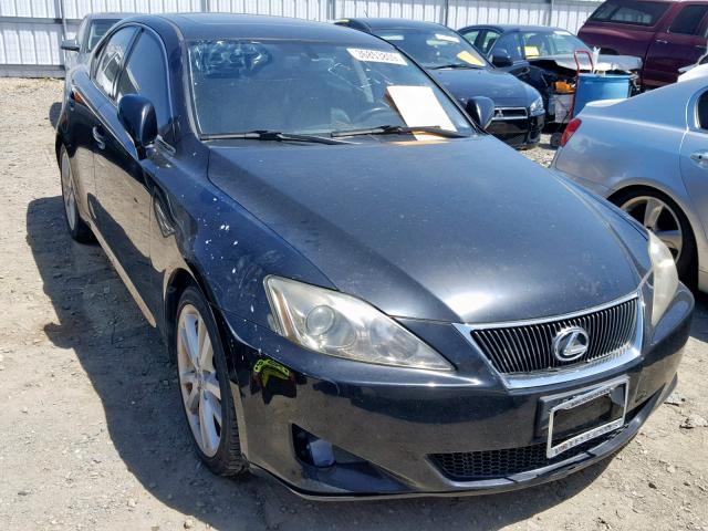 JTHBE262262006389 - 2006 LEXUS IS 350 BLACK photo 1