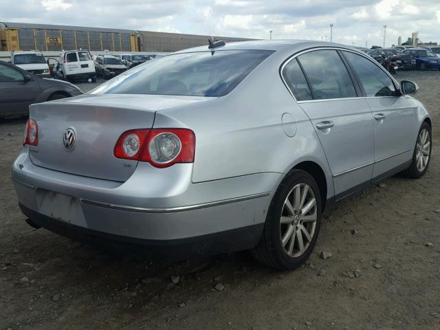 WVWCU73C76P086522 - 2006 VOLKSWAGEN PASSAT 3.6 SILVER photo 4