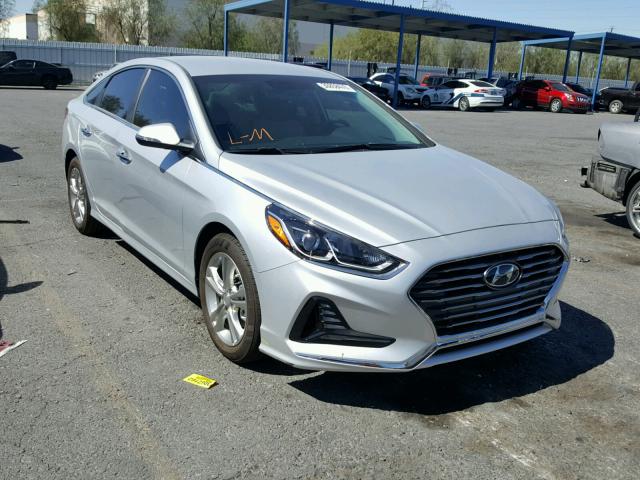 5NPE34AF4JH632253 - 2018 HYUNDAI SONATA SPO SILVER photo 1