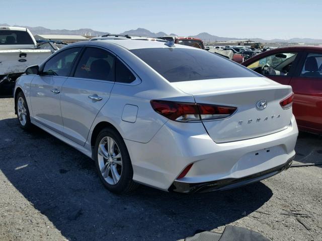 5NPE34AF4JH632253 - 2018 HYUNDAI SONATA SPO SILVER photo 3