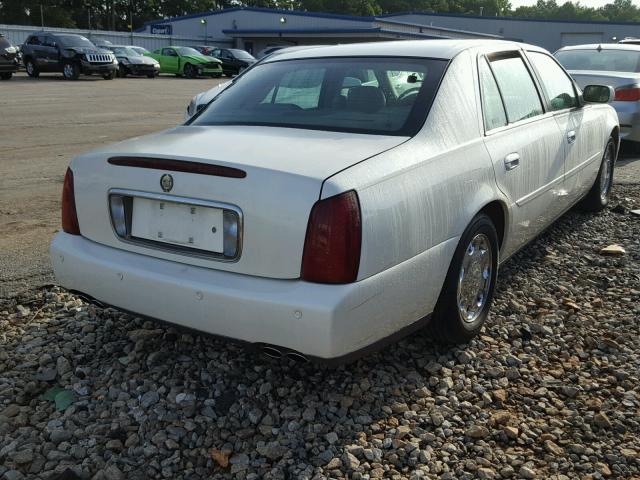 1G6KE57Y71U204990 - 2001 CADILLAC DEVILLE DH BEIGE photo 4