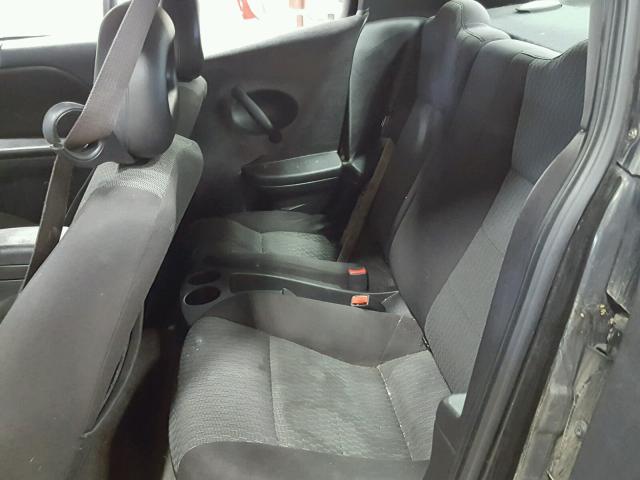 1G8AN15F47Z118223 - 2007 SATURN ION LEVEL BLACK photo 6
