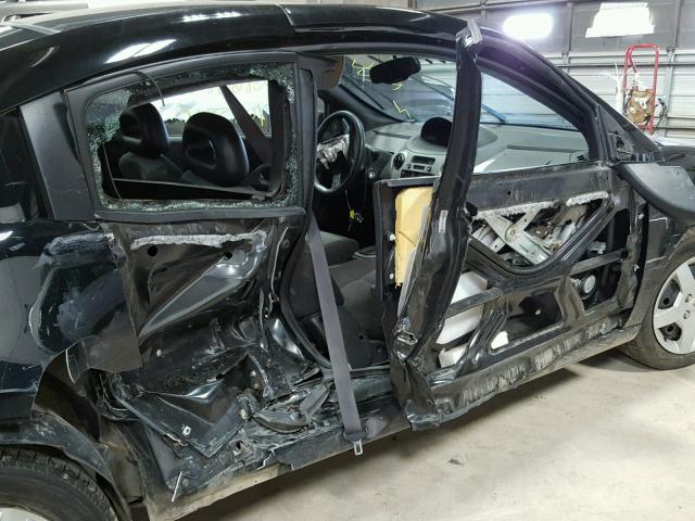 1G8AN15F47Z118223 - 2007 SATURN ION LEVEL BLACK photo 9