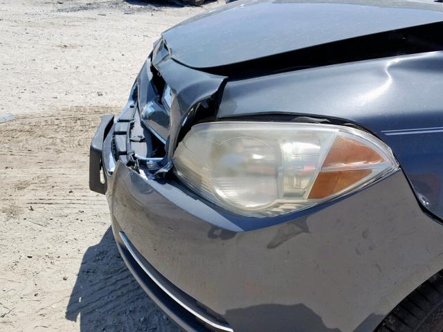 1G1ZH57B084216464 - 2008 CHEVROLET MALIBU 1LT 灰色 照片 9