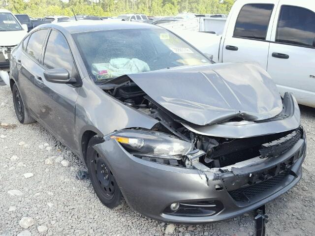 1C3CDFBA2DD233584 - 2013 DODGE DART SXT GRAY photo 1