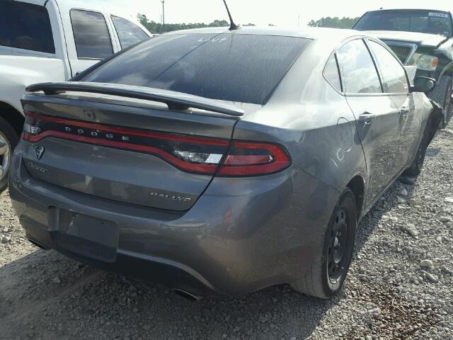 1C3CDFBA2DD233584 - 2013 DODGE DART SXT GRAY photo 4