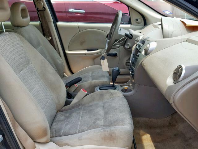 1G8AJ55F57Z129380 - 2007 SATURN ION LEVEL BLUE photo 5