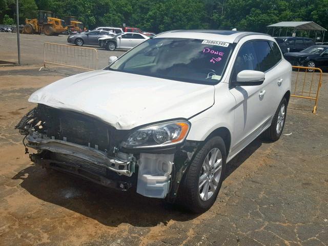 YV440MDK9F2717432 - 2015 VOLVO XC60 T5 WHITE photo 2