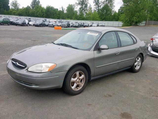 1FAFP55U23G115716 - 2003 FORD TAURUS SES GRAY photo 2