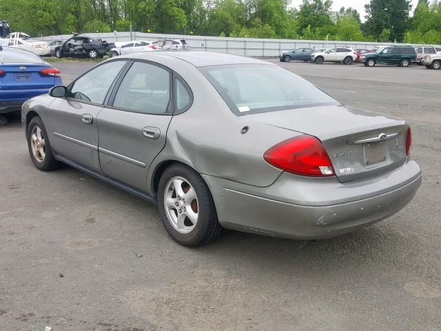 1FAFP55U23G115716 - 2003 FORD TAURUS SES GRAY photo 3