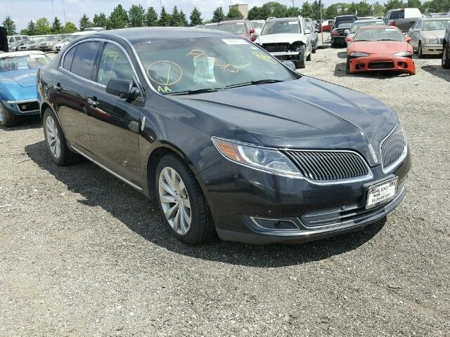 1LNHL9DK2DG601560 - 2013 LINCOLN MKS BLACK photo 1