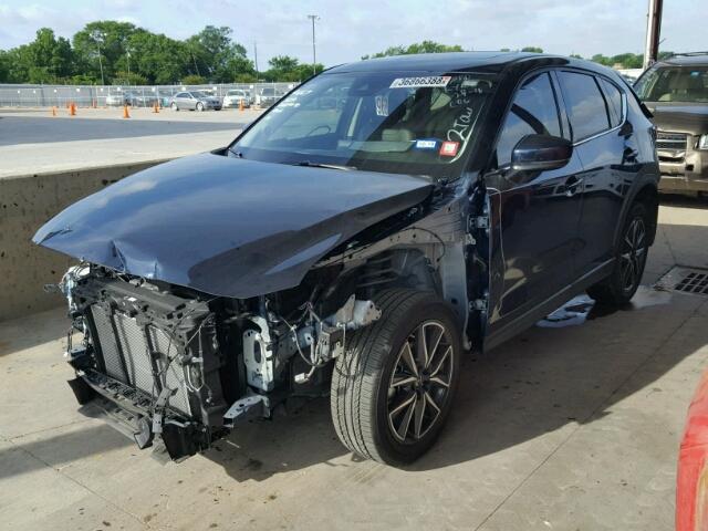 JM3KFADL9H0189896 - 2017 MAZDA CX-5 GRAND BLUE photo 2