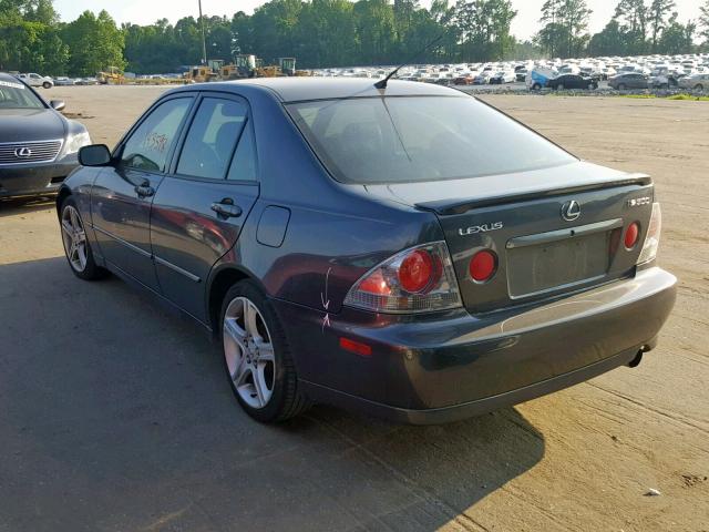 JTHBD192850100392 - 2005 LEXUS IS 300 GRAY photo 3