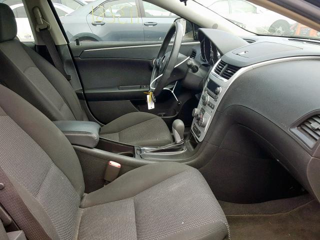 1G1ZH57B08F238890 - 2008 CHEVROLET MALIBU 1LT BLACK photo 5