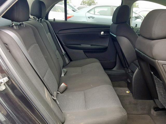 1G1ZH57B08F238890 - 2008 CHEVROLET MALIBU 1LT BLACK photo 6