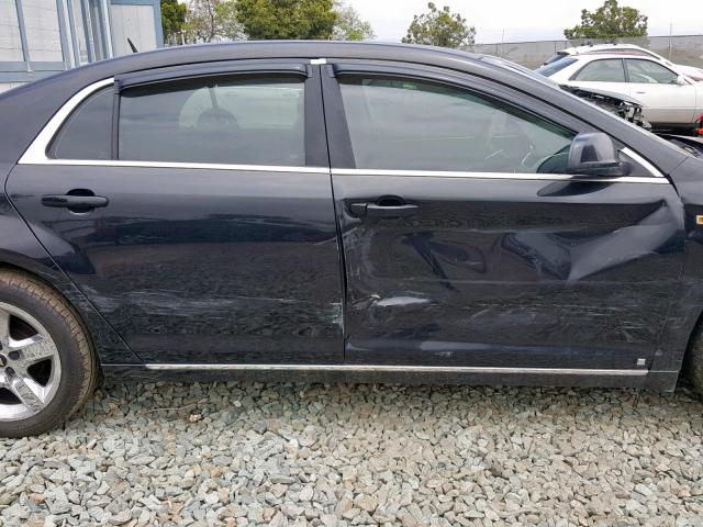 1G1ZH57B08F238890 - 2008 CHEVROLET MALIBU 1LT BLACK photo 9