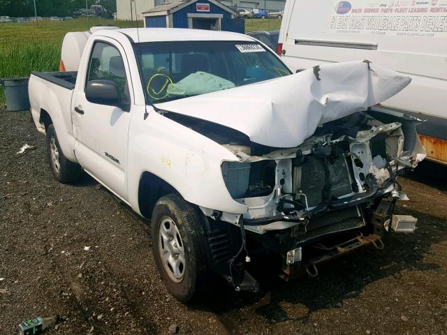 5TENX22N58Z587099 - 2008 TOYOTA TACOMA WHITE photo 1