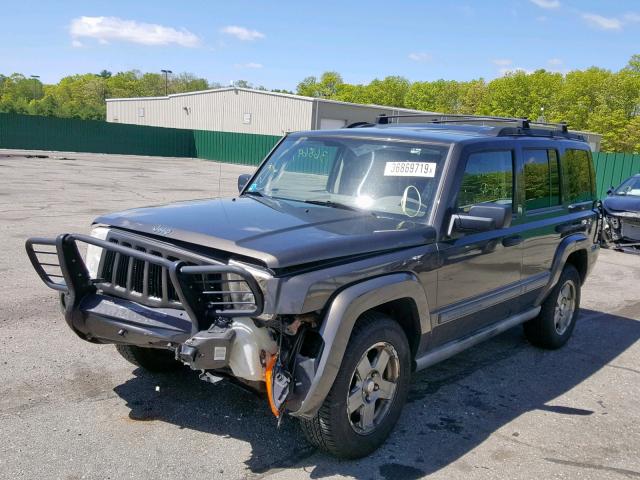 1J8HG48K56C206281 - 2006 JEEP COMMANDER 绿色 照片 2
