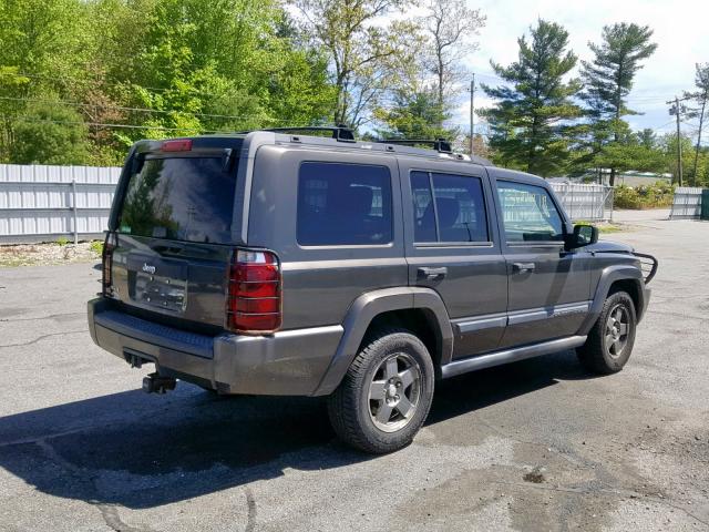 1J8HG48K56C206281 - 2006 JEEP COMMANDER 绿色 照片 4