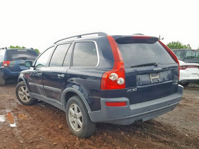 YV1CZ911351144393 - 2005 VOLVO XC90 T6 BLUE photo 3