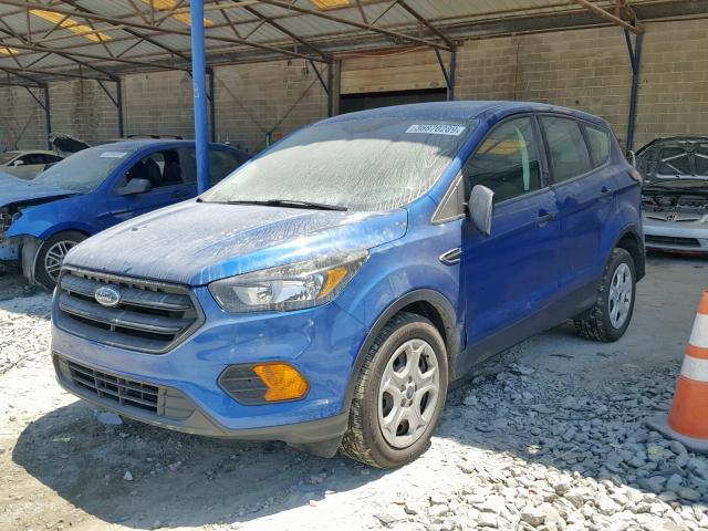 1FMCU0F79JUA47748 - 2018 FORD ESCAPE S BLUE photo 2