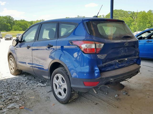 1FMCU0F79JUA47748 - 2018 FORD ESCAPE S BLUE photo 3