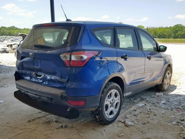 1FMCU0F79JUA47748 - 2018 FORD ESCAPE S BLUE photo 4