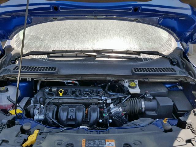 1FMCU0F79JUA47748 - 2018 FORD ESCAPE S BLUE photo 7