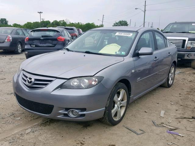 JM1BK323161508508 - 2006 MAZDA 3 S GRAY photo 2