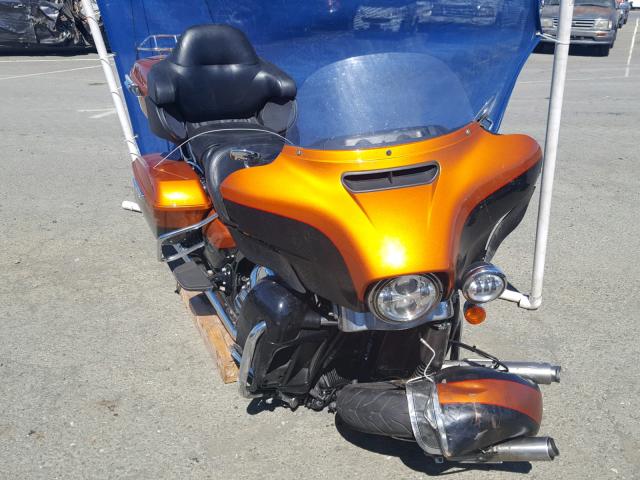 1HD1KEL16EB658304 - 2014 HARLEY-DAVIDSON FLHTK ELEC ORANGE photo 1