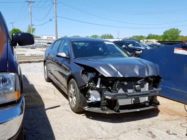 5NPE34AF8JH641909 - 2018 HYUNDAI SONATA SPO GRAY photo 1