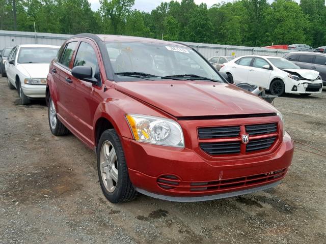 1B3HB28B78D740813 - 2008 DODGE CALIBER RED photo 1