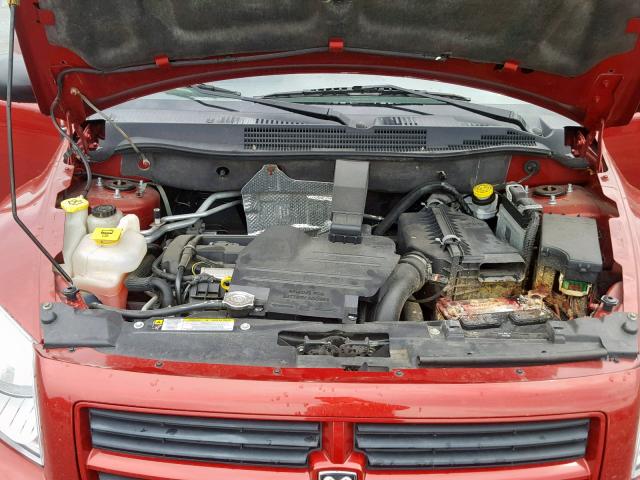 1B3HB28B78D740813 - 2008 DODGE CALIBER RED photo 7