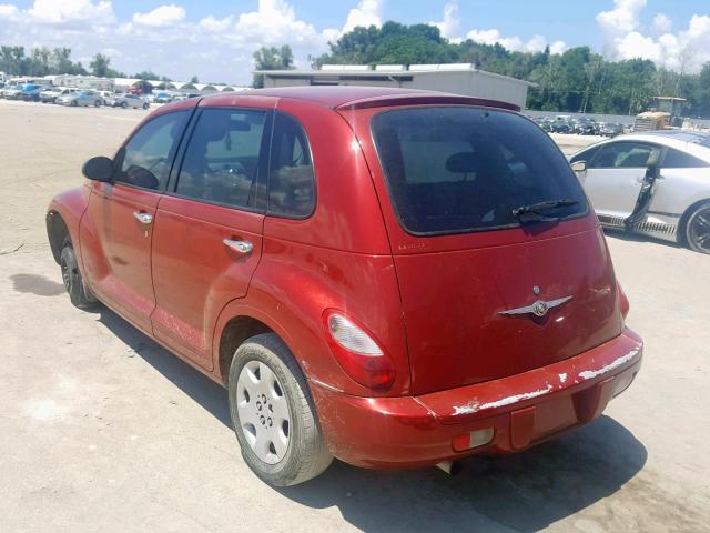 3A4FY48B57T615568 - 2007 CHRYSLER PT CRUISER RED photo 3