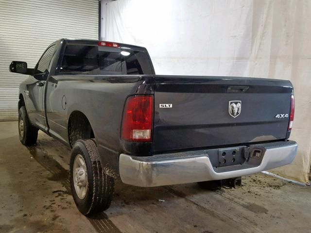 3C6LR5BL9DG570420 - 2013 RAM 2500 SLT BLACK photo 3