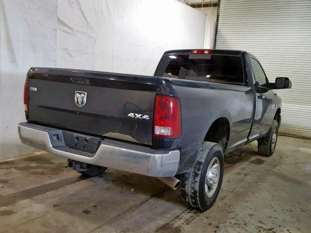 3C6LR5BL9DG570420 - 2013 RAM 2500 SLT BLACK photo 4