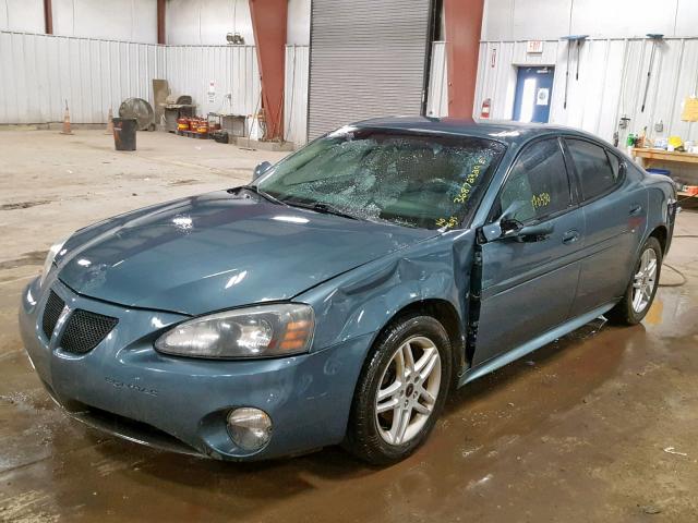2G2WR554661222200 - 2006 PONTIAC GRAND PRIX BLUE photo 2
