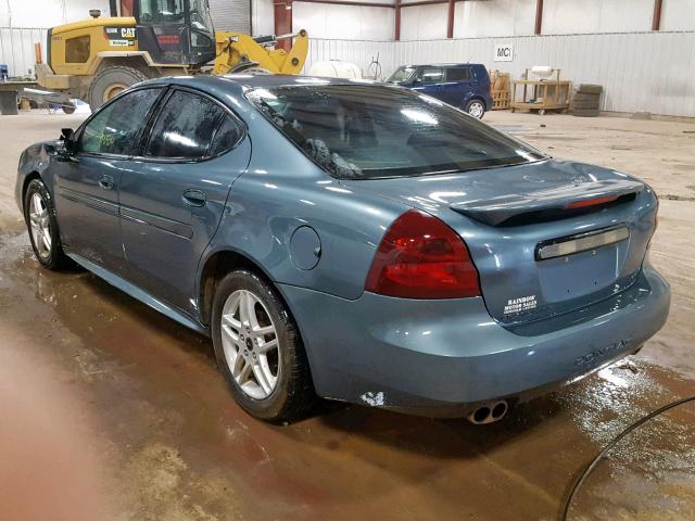 2G2WR554661222200 - 2006 PONTIAC GRAND PRIX BLUE photo 3