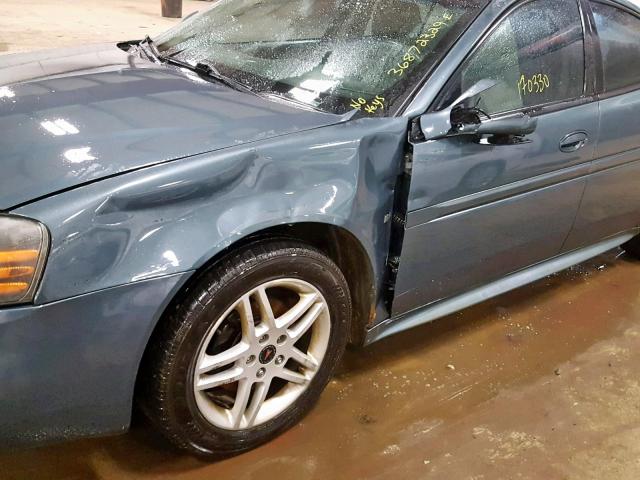 2G2WR554661222200 - 2006 PONTIAC GRAND PRIX BLUE photo 9