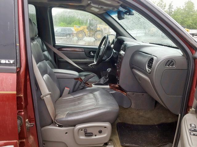 1GKDT13S022528306 - 2002 GMC ENVOY BURGUNDY photo 5