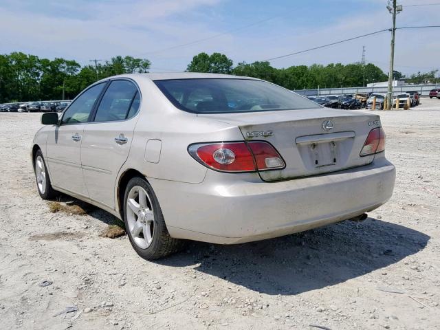 JTHBF30GX20017105 - 2002 LEXUS ES 300 BEIGE photo 3