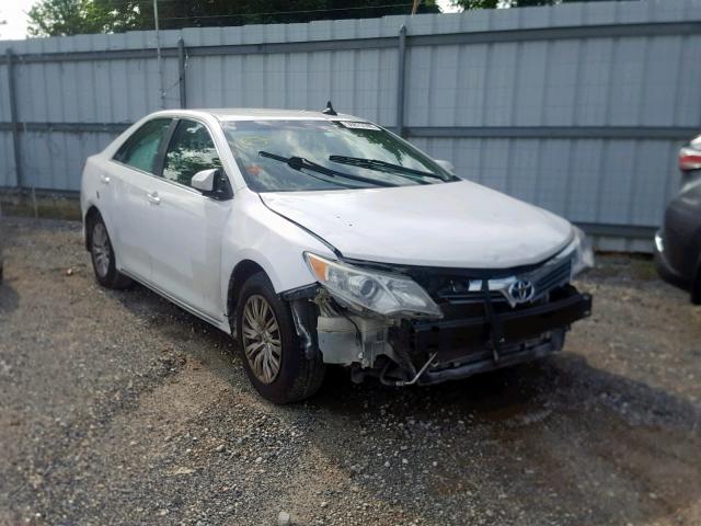 4T1BD1FK5DU073709 - 2013 TOYOTA CAMRY HYBR WHITE photo 1