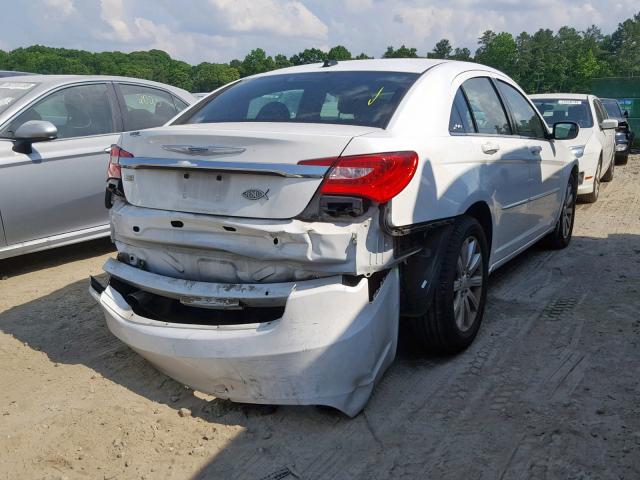 1C3CCBBG1DN678683 - 2013 CHRYSLER 200 TOURIN WHITE photo 4