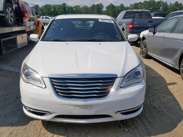 1C3CCBBG1DN678683 - 2013 CHRYSLER 200 TOURIN WHITE photo 9