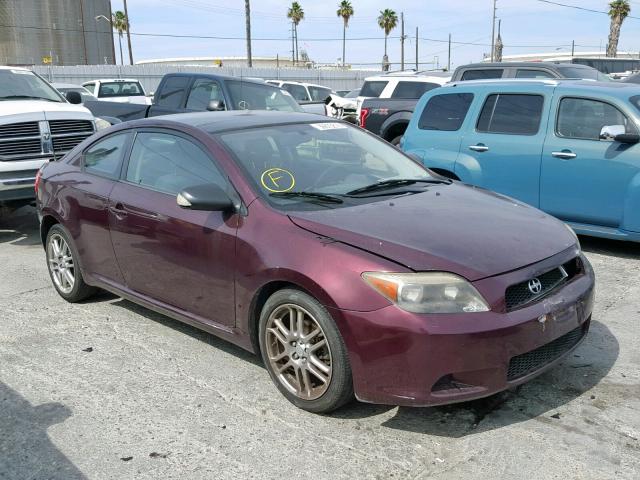 JTKDE177670203232 - 2007 TOYOTA SCION TC PURPLE photo 1