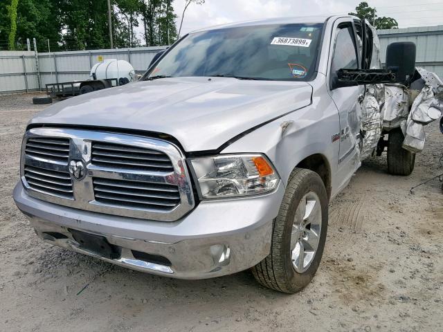 1C6RR6LT3ES197724 - 2014 RAM 1500 SLT SILVER photo 2