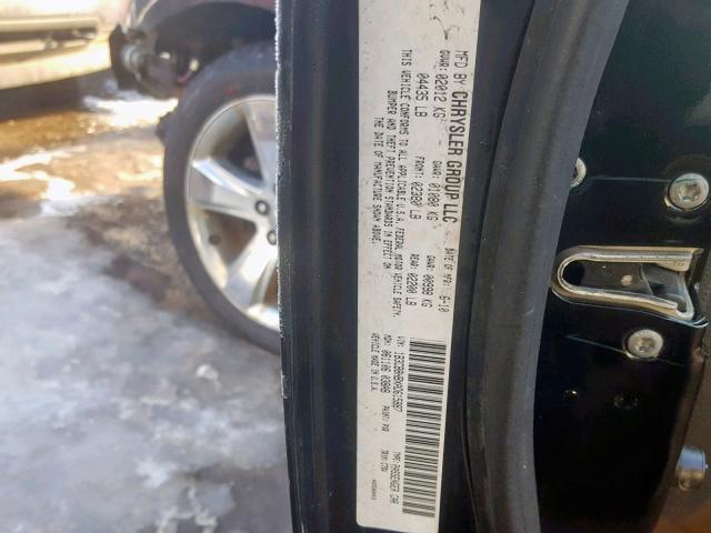 1B3CB8HBXAD615887 - 2010 DODGE CALIBER RU BLACK photo 10