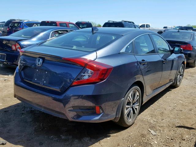 19XFC1F78HE017756 - 2017 HONDA CIVIC EXL BLUE photo 4