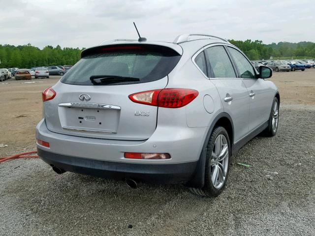 JN1AJ0HP5BM801301 - 2011 INFINITI EX35 BASE SILVER photo 4